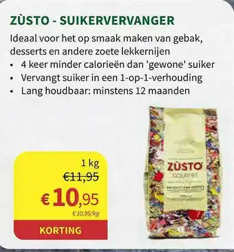 Zùsto Suikervervanger