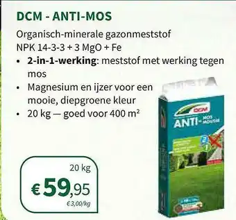 Horta Dcm Anti Mos aanbieding