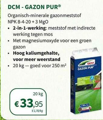 Horta Dcm Gazon Pur aanbieding
