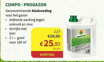 Horta Compo Progazon aanbieding