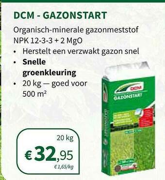 Horta Dcm Gazonstart aanbieding