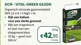 Horta Dcm Vital Green Gazon aanbieding