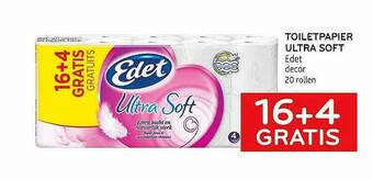 Toiletpapier Ultra Soft Edet