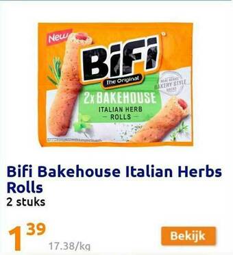Action Bifi Bakehouse Italian Herbs Rolls aanbieding