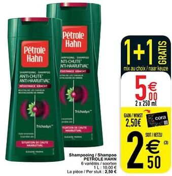 Cora Shampooing - shampoo petrole hahn aanbieding