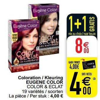 Coloration - kleuring eugene color color + eclat