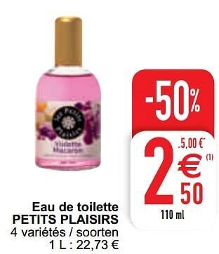 Cora Eau de toilette petits plaisirs 110ml aanbieding