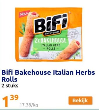 Action Bifi Bakehouse Italian Herbs Rolls aanbieding