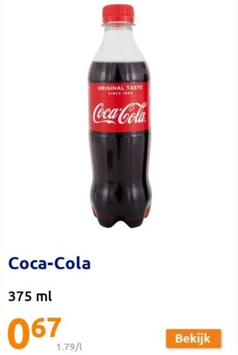 Action Coca-Cola 375ml aanbieding