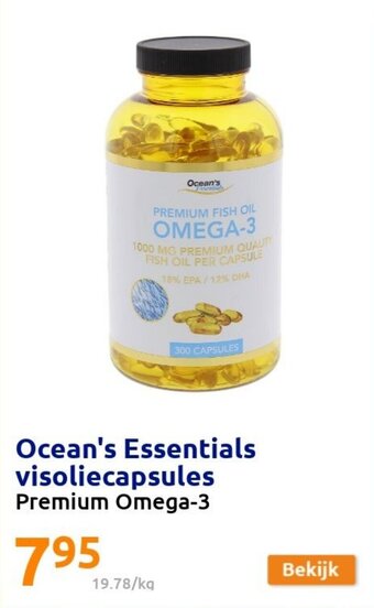 Action Ocean's Essentials visoliecapsules aanbieding