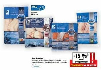 Colruyt Boni selection staartvisfilets aanbieding