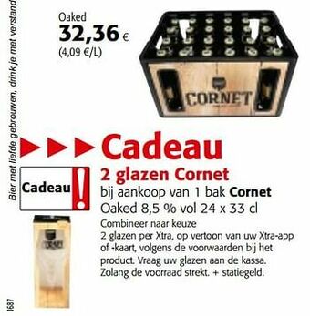 Colruyt Cornet oaked aanbieding