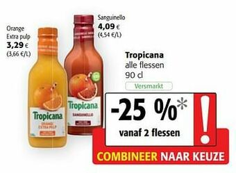 Tropicana alle flessen