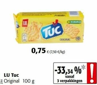 Colruyt Lu tuc original aanbieding