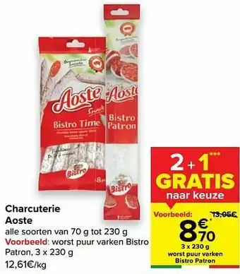Worst puur varken bistro patron