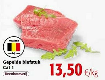 Colruyt Gepelde biefstuk aanbieding