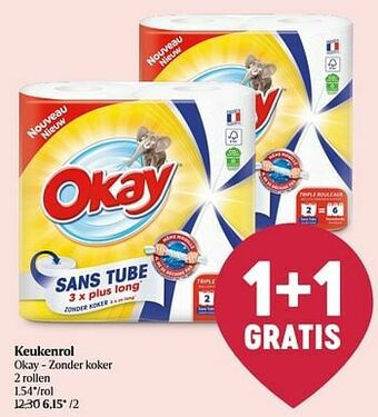 Delhaize Keukenrol okay - zonder koker aanbieding