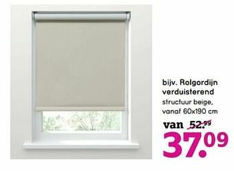 Leen Bakker Rolgordijn verduisterend aanbieding