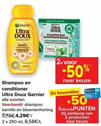 Shampoo kamille en bloemenhoning