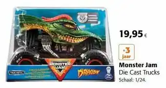 Colruyt Monster jam die cast trucks aanbieding