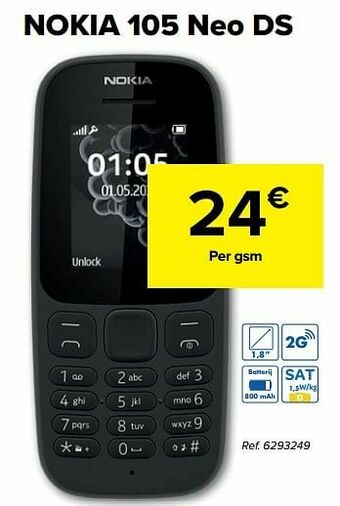 Nokia 105 neo ds