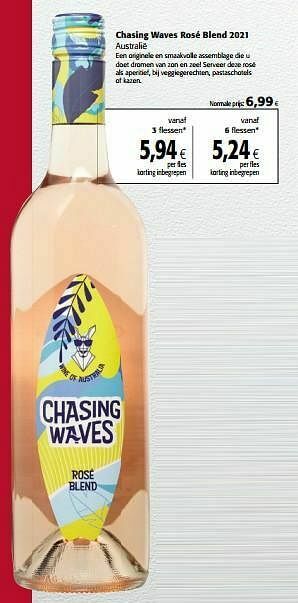 Chasing waves rosé blend 2021 australië