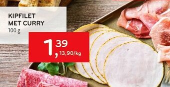 Alvo Kipfilet met curry 100g aanbieding