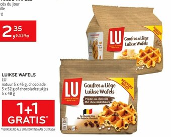 Alvo Luikse wafels aanbieding
