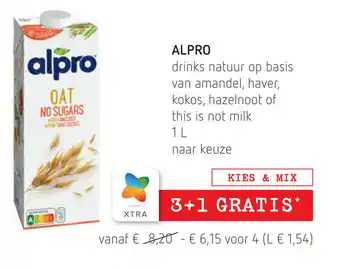 Spar Alpro 1L aanbieding