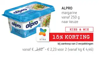 Spar Alpro 250g aanbieding