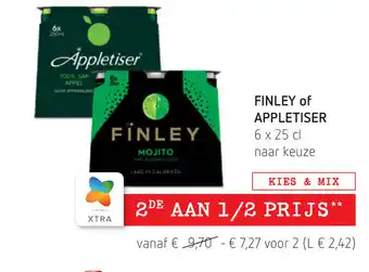 Finley of appletiser 6 x 25cl