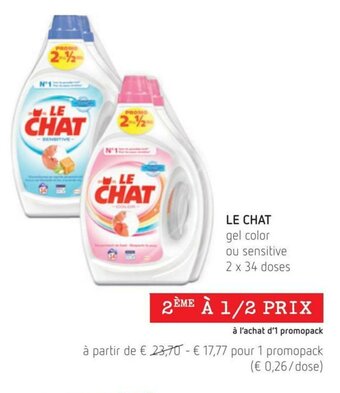 Spar Le chat aanbieding
