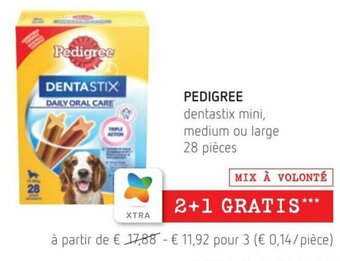 Spar Pedigree aanbieding