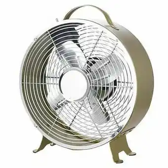 HEMA Tafelventilator Retro Ø25.8cm Mat Goud