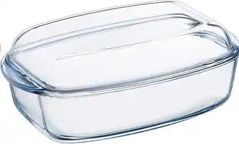 Makro Pyrex Ovenschaal + Deksel 7 l aanbieding