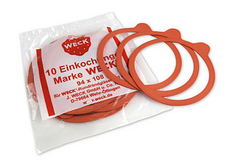 Makro Weck Inmaakringen 9,4 x 10,8 cm 10 stuks aanbieding