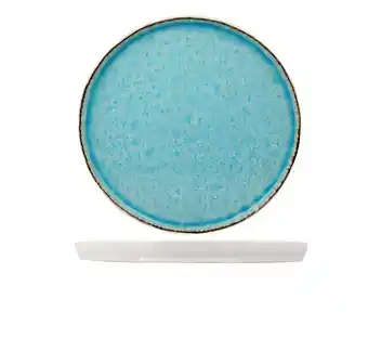 Makro Cosy & Trendy Plat bord Laguna Ø 27 cm blauw aanbieding