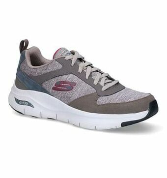 Torfs Skechers Arch Fit Grijze Sneakers aanbieding