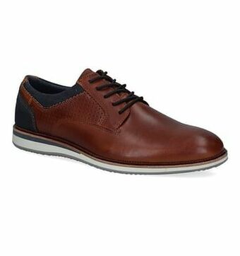 Torfs Bullboxer Cognac Veterschoenen aanbieding