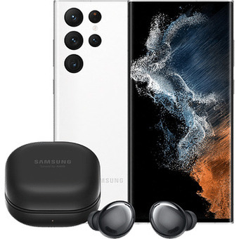 Proximus Samsung Galaxy S22 Ultra 5G 128GB Phantom White aanbieding