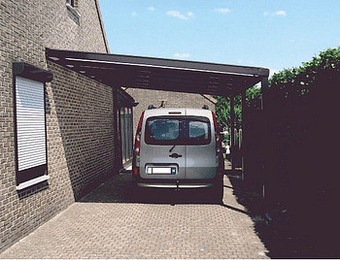 Makro Aluminium terrasoverkapping Promo 6 x 3,5 m aanbieding