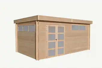 Makro Tuinhuis Modern 505 x 295 cm stalen dak met anti-condensdoek aanbieding