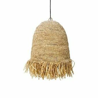 Leen Bakker HSM Collection hanglamp Rombe - naturelkleur - 40xØ40 cm - Leen Bakker aanbieding