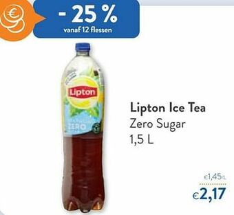 OKay Lipton ice tea zero sugar aanbieding