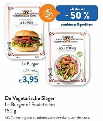 OKay De vegetarische slager le burger aanbieding