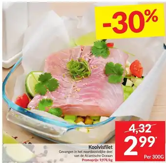 Intermarché Koolvisfilet 300gr aanbieding