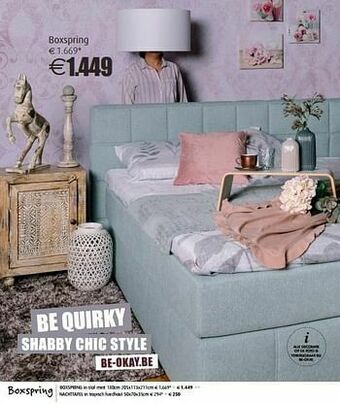 BE-Okay Boxspring aanbieding