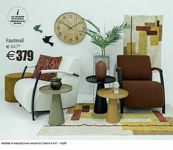 BE-Okay Fauteuil aanbieding