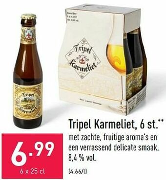 ALDI Tripel karmeliet aanbieding