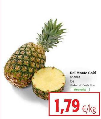 Colruyt Del Monte Gold Ananas aanbieding